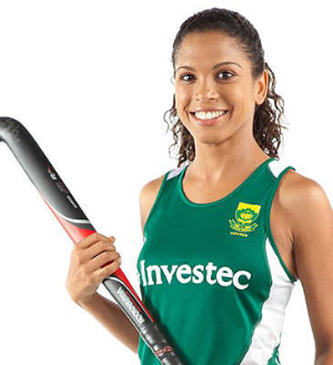 My name is Marsha Marescia and I am an Olympian Field Hockey participant from South Africa